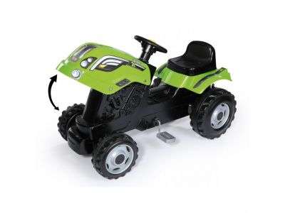 Smoby Τρακτέρ Farmer XL Με Ρυμούλκα Πράσινο, 710111, 1 τμχ