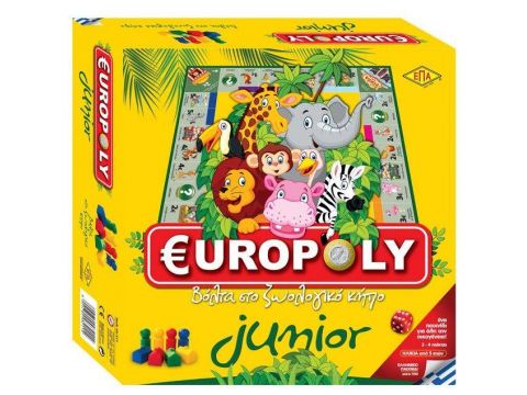 ΕΠΑ Επιτραπέζιο Europoly Junior, 03-211, 1 τμχ