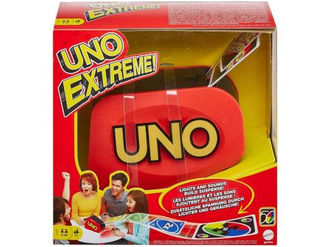 Mattel Uno Extreme Παιχνίδι Καρτών, GXY75, 1τμχ
