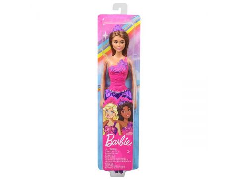 Mattel Barbie Πριγκιπικό Φόρεμα, Ροζ Μπούστο Με Μωβ Φούστα, DMM06 / GGJ95, 1 τμχ
