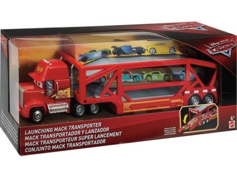Mattel Cars Launching Mack Transporter - Νέα Νταλίκα Μακ, FPX96, 1 τμχ
