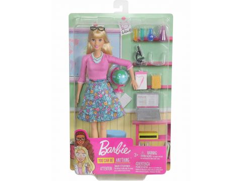 Mattel Barbie Δασκάλα Κούκλα, GJC23, 1 τμχ