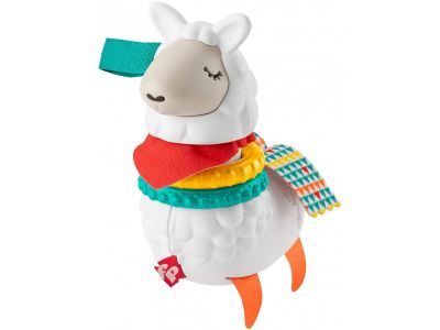 Fisher-Price Click Clack Llama Ζωάκια Κουδουνίστρες - Λάμα, GHL23 / FXC20, 1τμχ