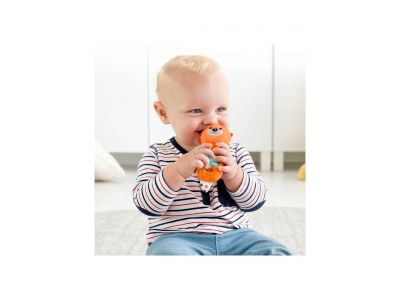 Fisher-Price Hungry Otter Rattle Ζωάκια Κουδουνίστρες - Βίδρα, GHL23 / FXC21, 1 τμχ