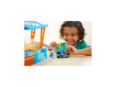 Mattel Λαμπάδα Disney Pixar Cars Color Changers Dinoco Car Wash Car Vehicle Playset,GTK91, 1τμχ