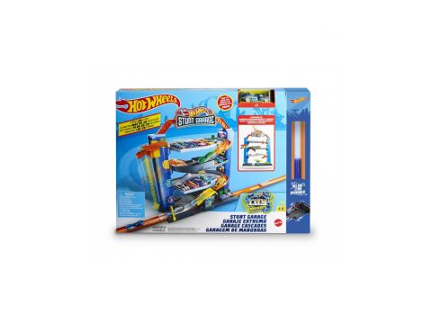 Mattel Λαμπάδα Hot Wheels City Stunt Γκαράζ Play Set