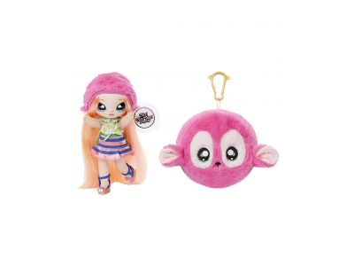 GIOCHI PREZIOSI Na! Na! Na! Surprise Fashion Κούκλα Με Λούτρινο Ζωάκι Έκπληξη Σειρά 2 - 6 Σχέδια ,NAA09000, 1 τμχ