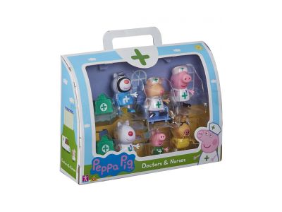 GIOCHI PREZIOSI Peppa Pig Σετ Φιγούρων Γιατροί, PPC95000, 1τμχ