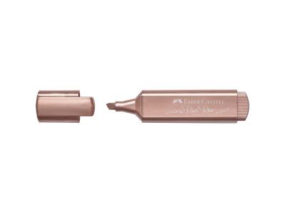 Faber-Castell Μαρκαδόρος Υπογράμμισης TEXTLINER METALLIC 46, Rose, 154626, 1 τμχ