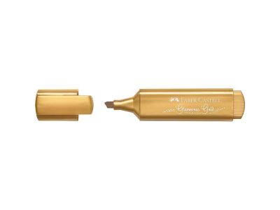 Faber-Castell Μαρκαδόρος Υπογράμμισης TEXTLINER METALLIC 46, Χρυσός, 154650, 1 τμχ