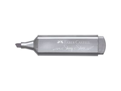 Faber-Castell Μαρκαδόρος Υπογράμμισης TEXTLINER METALLIC 46, Ασημί, 154661, 1 τμχ