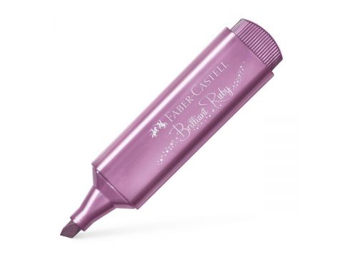 Faber-Castell Μαρκαδόρος Υπογράμμισης TEXTLINER METALLIC 46, Ruby, 154691, 1 τμχ
