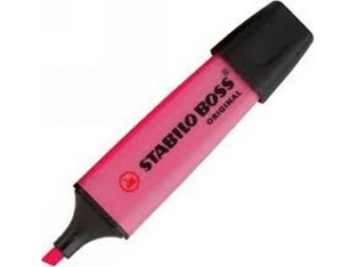Stabilo Boss Original  Μαρκαδόρος Υπογράμμισης Pink 5mm, 70/56, 1 τμχ 