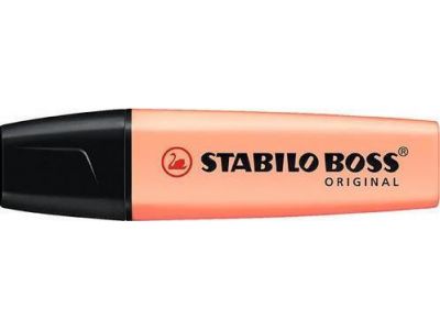 Stabilo Boss Original Pastel Μαρκαδόρος Υπογράμμισης Creamy Peach 5mm, 70/126, 1 τμχ 