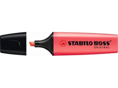 Stabilo Boss Original  Μαρκαδόρος Υπογράμμισης Red 5mm, 70/40, 1 τμχ 