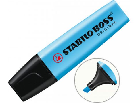 Stabilo Boss Original  Μαρκαδόρος Υπογράμμισης Blue 5mm, 70/31, 1 τμχ 