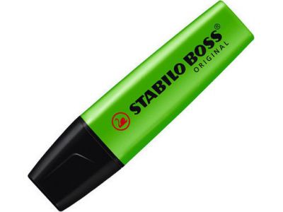 Stabilo Boss Original  Μαρκαδόρος Υπογράμμισης Green 5mm, 70/33, 1 τμχ 