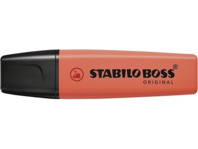 Stabilo Boss Original Pastel Μαρκαδόρος Υπογράμμισης Coral Red 5mm, 70/140, 1 τμχ 