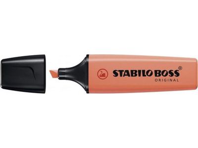 Stabilo Boss Original Pastel Μαρκαδόρος Υπογράμμισης Coral Red 5mm, 70/140, 1 τμχ 