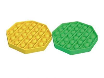 GAMA BRANDS POP IT BUBBLE'S FIDGET ΠΟΛΥΓΩΝΟ 2ΧΡΩΜ. 11290040, 1 τμχ