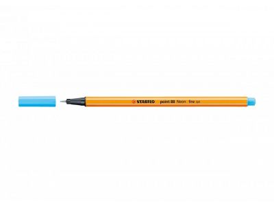 Stabilo Μαρκαδοράκι Point 88 0.4mm Neon Blue 88/031