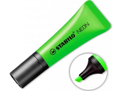 Stabilo Neon Μαρκαδόρος Υπογράμμισης 5mm Green 128072045 