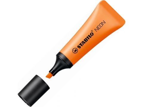 Stabilo Neon Μαρκαδόρος Υπογράμμισης 5mm Orange 128072045 