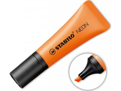 Stabilo Neon Μαρκαδόρος Υπογράμμισης 5mm Orange 128072045 