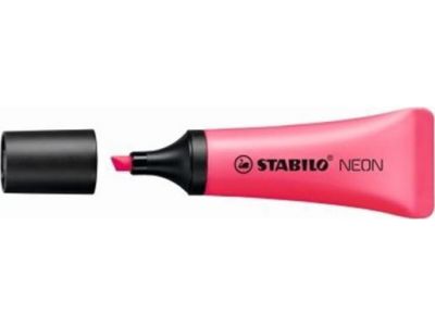 Stabilo Neon Μαρκαδόρος Υπογράμμισης 5mm Pink 128072045 