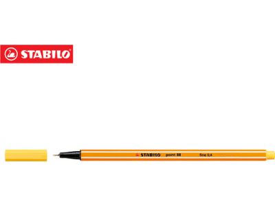 Stabilo Μαρκαδοράκι Point 88 0.4mm Yellow 88/44