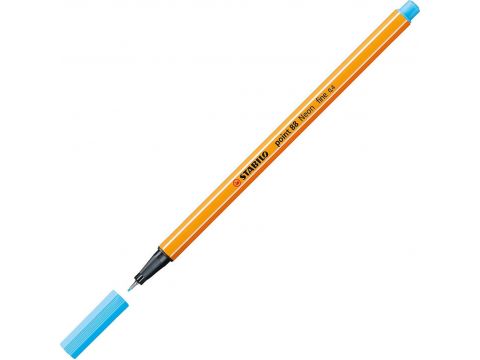Stabilo Μαρκαδοράκι Point 88 0.4mm Neon Blue 88/031