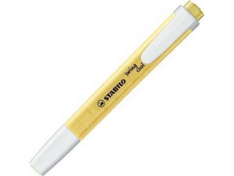 Stabilo Swing Cool Μαρκαδόρος Υπογράμμισης 4mm Milky Yellow 275/144-8