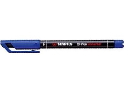 Stabilo ΟΗPen Universal F Διαφανειών 0.7mm Μπλε 842/41