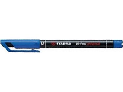 Stabilo ΟΗPen Universal M Διαφανειών 1mm Μπλε 843/41