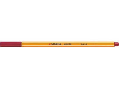 Stabilo Μαρκαδοράκι Point 88 0.4mm Crimson 88/50
