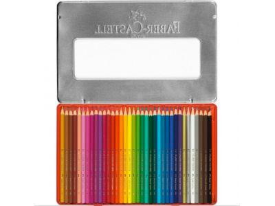 Faber-Castell Σετ Ξυλομπογιές Σε Κασετίνα Μεταλλική 36τμχ 115886