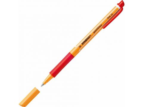 Stabilo PointVisco Gel 0.5mm με Κόκκινο Μελάνι 1099/56