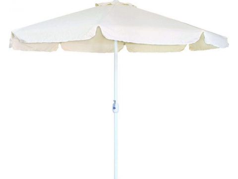 ESCAPE Ομπρέλα Κήπου 3m με Μανιβέλα Μπεζ 12090