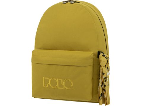 Polo Σακίδιο Πλάτης Original With Scarf 2021 Μουσταρδί 9-01-135-7600