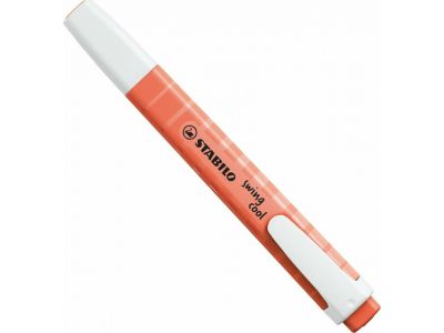Stabilo Swing Pastel Μαρκαδόρος Υπογράμμισης 4mm Coral Red 275/140-8