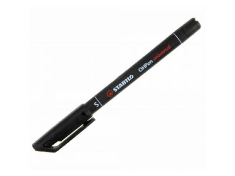 Stabilo OHPen Universal S Διαφανειών 0.4mm Μαύρο 841/46