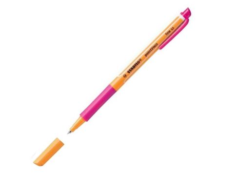 Stabilo PointVisco Gel 0.5mm με Ροζ Μελάνι 1099/56