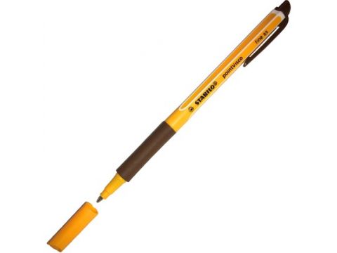 Stabilo PointVisco Gel 0.5mm με Καφέ Μελάνι 1099/45