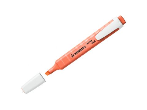 Stabilo Swing Pastel Μαρκαδόρος Υπογράμμισης 4mm Coral Red 275/140-8