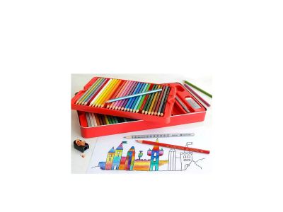 Faber-Castell Σετ Ξυλομπογιές σε Κασετίνα Μεταλλική 60τμχ 115894