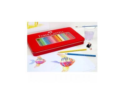 Faber-Castell Σετ Ξυλομπογιές σε Κασετίνα Μεταλλική 60τμχ 115894