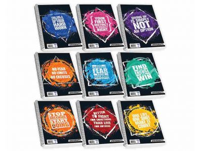 Τετράδιο Skag Σπιράλ SUPER UNIVERSITY PP Α4 ΔΙΑΦ ΕΞΩΦ 2Θεμάτων Διάφορα σχέδια ΝΟ 132