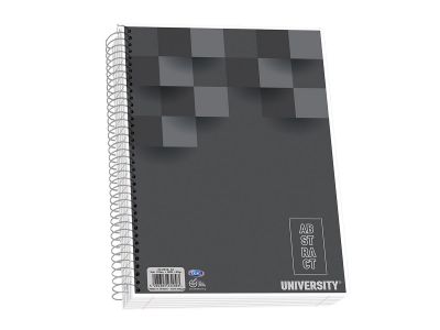 Τετράδιο Skag Σπιράλ UNIVERSITY LAMINATED Α4 3Θεμάτων Διάφορα σχέδια Νο2343