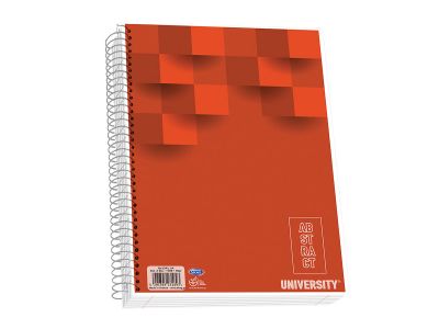 Τετράδιο Skag Σπιράλ UNIVERSITY LAMINATED Α4 3Θεμάτων Διάφορα σχέδια Νο2343