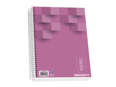 Τετράδιο Skag Σπιράλ UNIVERSITY LAMINATED Α4 3Θεμάτων Διάφορα σχέδια Νο2343